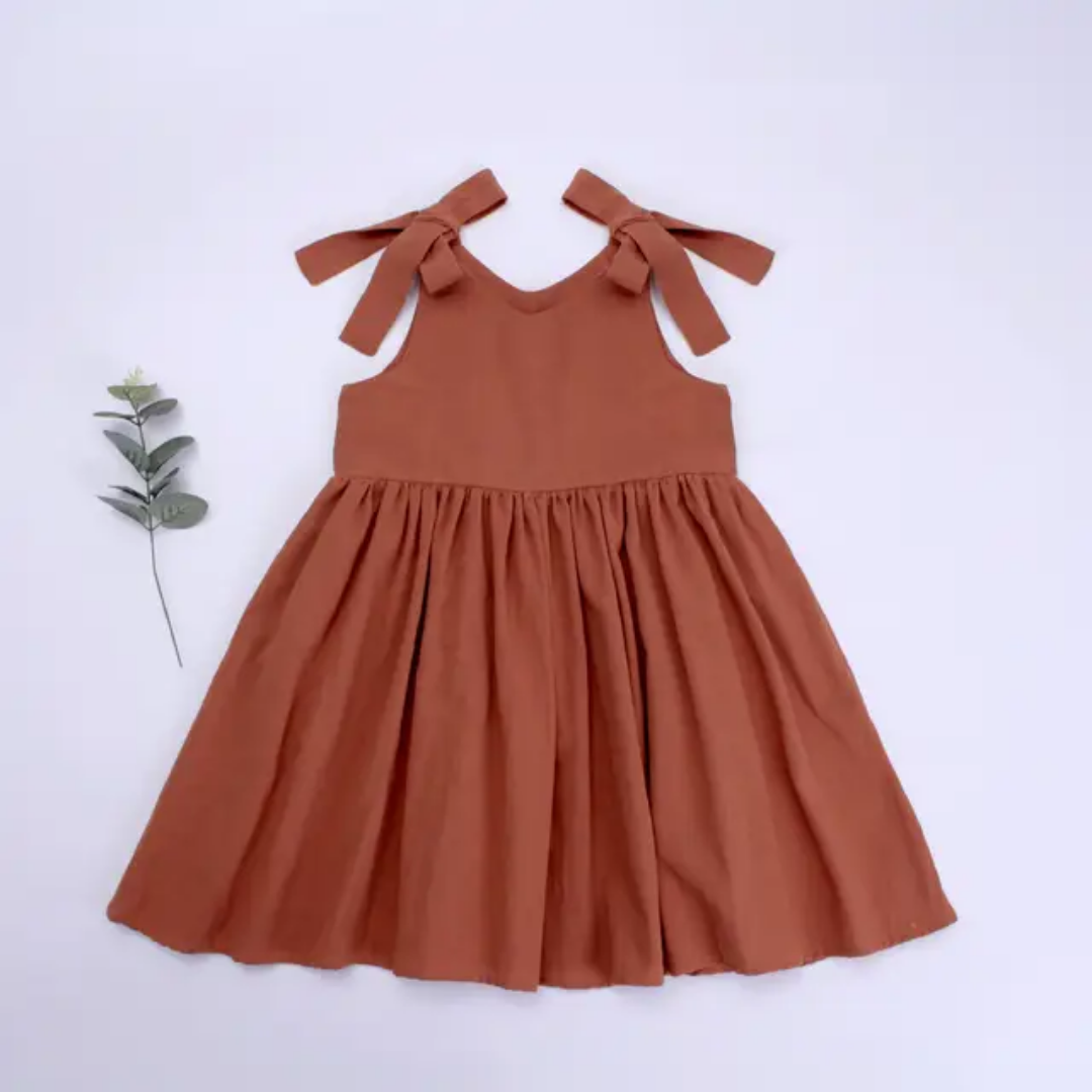 Cute Baby Girl Suspender Dress