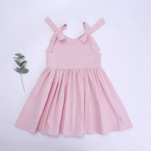 Cute Baby Girl Suspender Dress